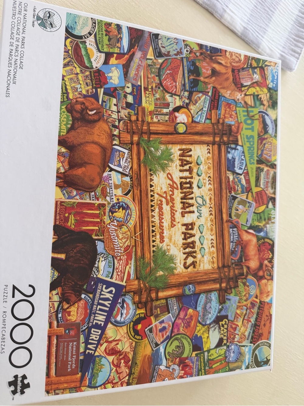 National Parks Puzzle. 2000 Pieces EUC